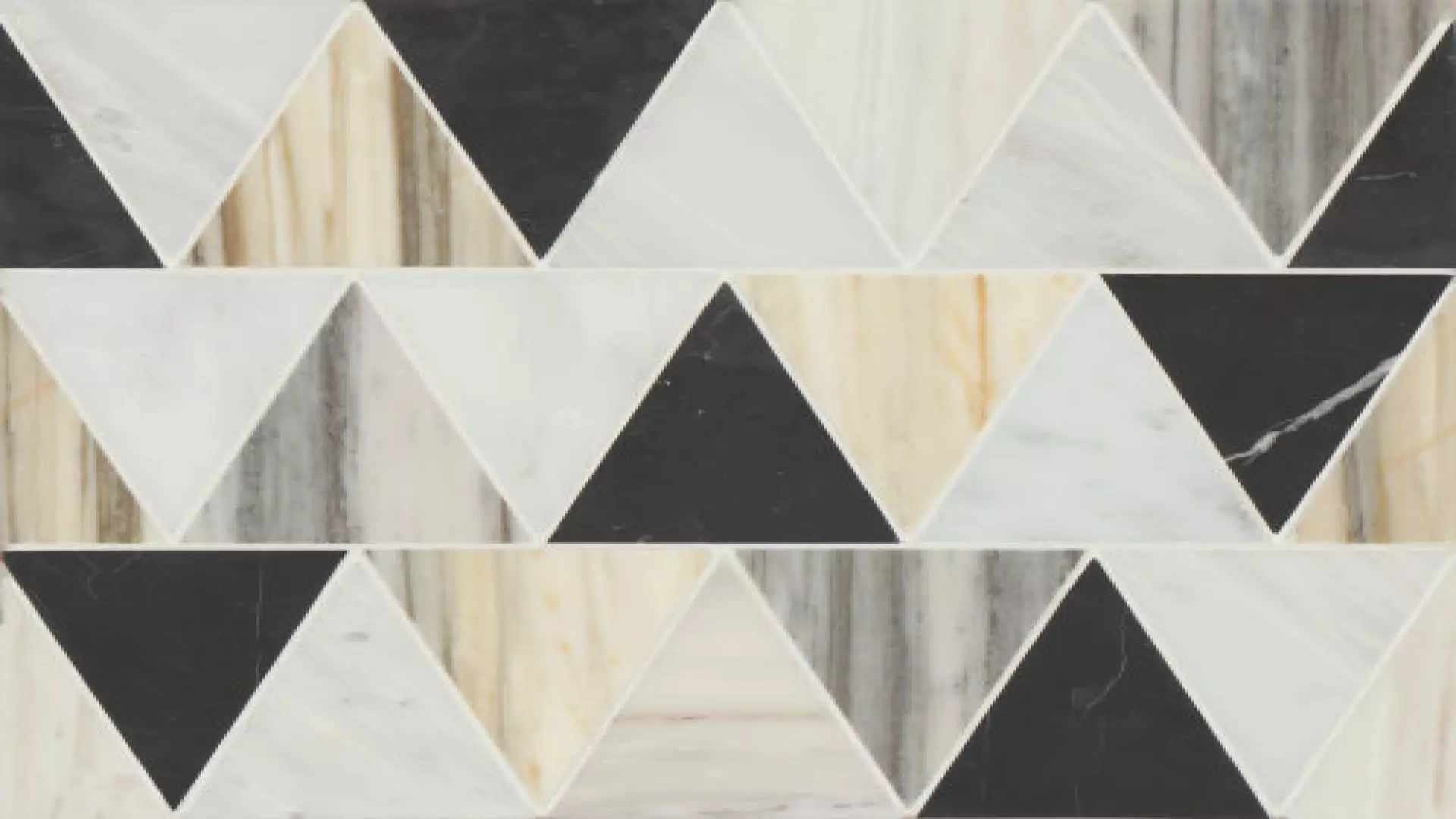 Modni Beckett Honed Marble Mosaic Tile In Warm Blend material