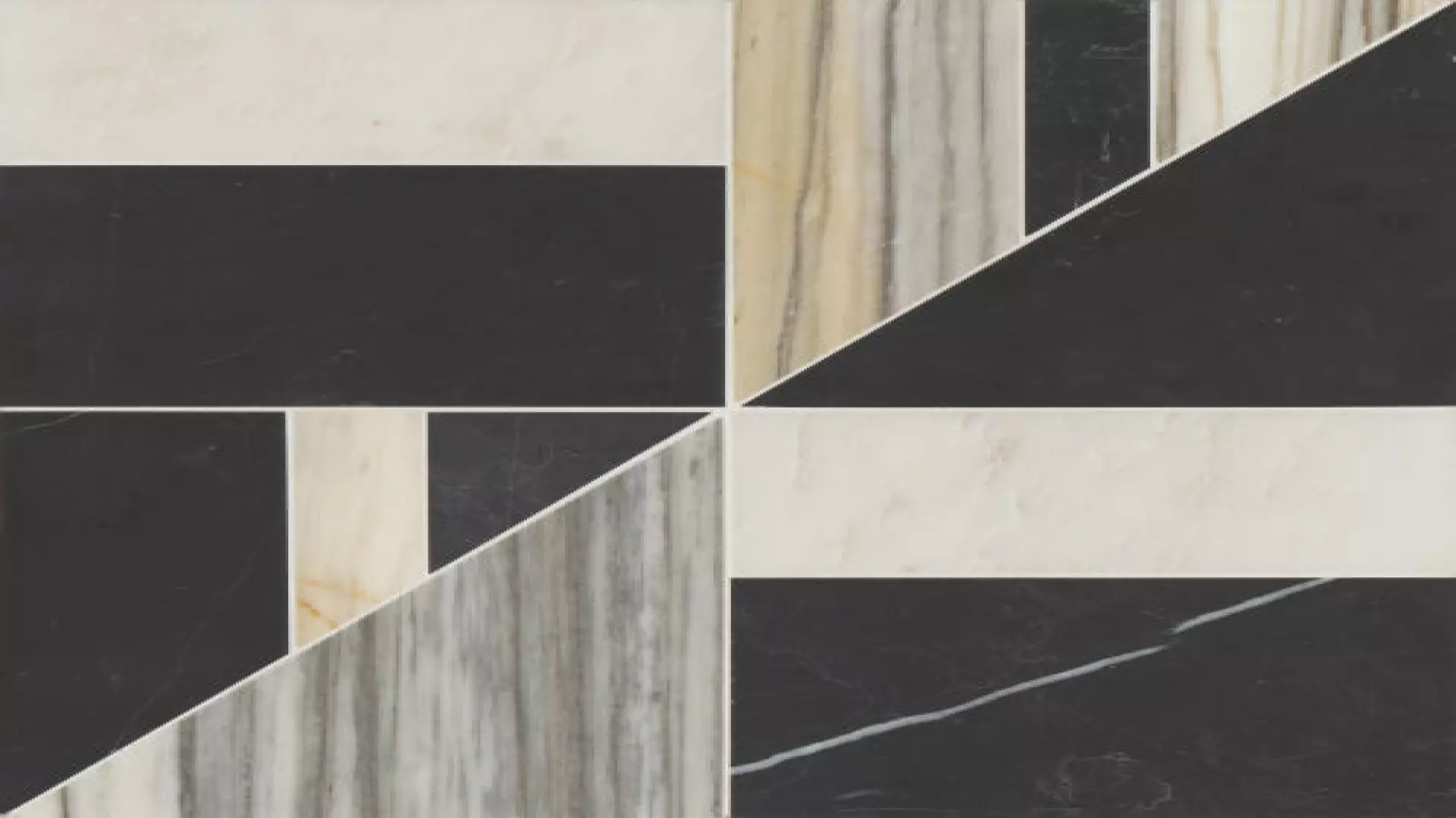 Modni Lennox Honed Marble Mosaic Tile In Warm Blend material