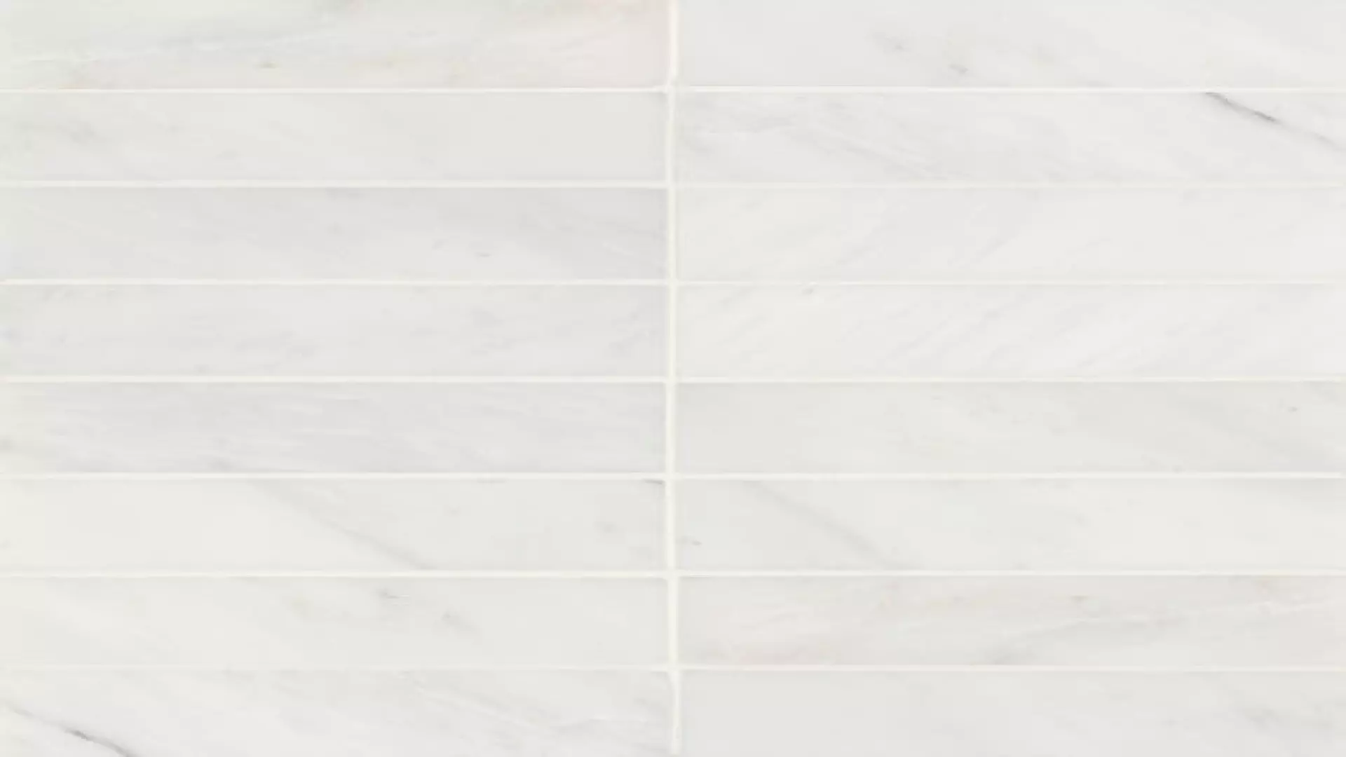Monet 2" X 8" Honed Marble Decorative Tile In Oriental White material