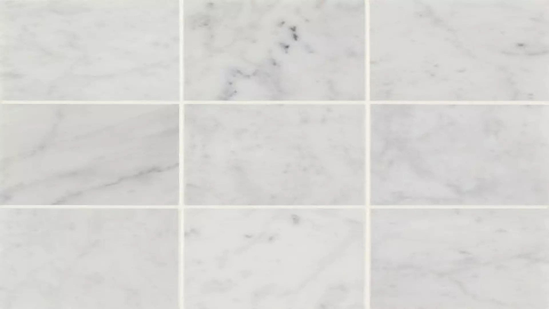 Monet 4" X 4" Honed Marble Decorative Tile In White Carrara material