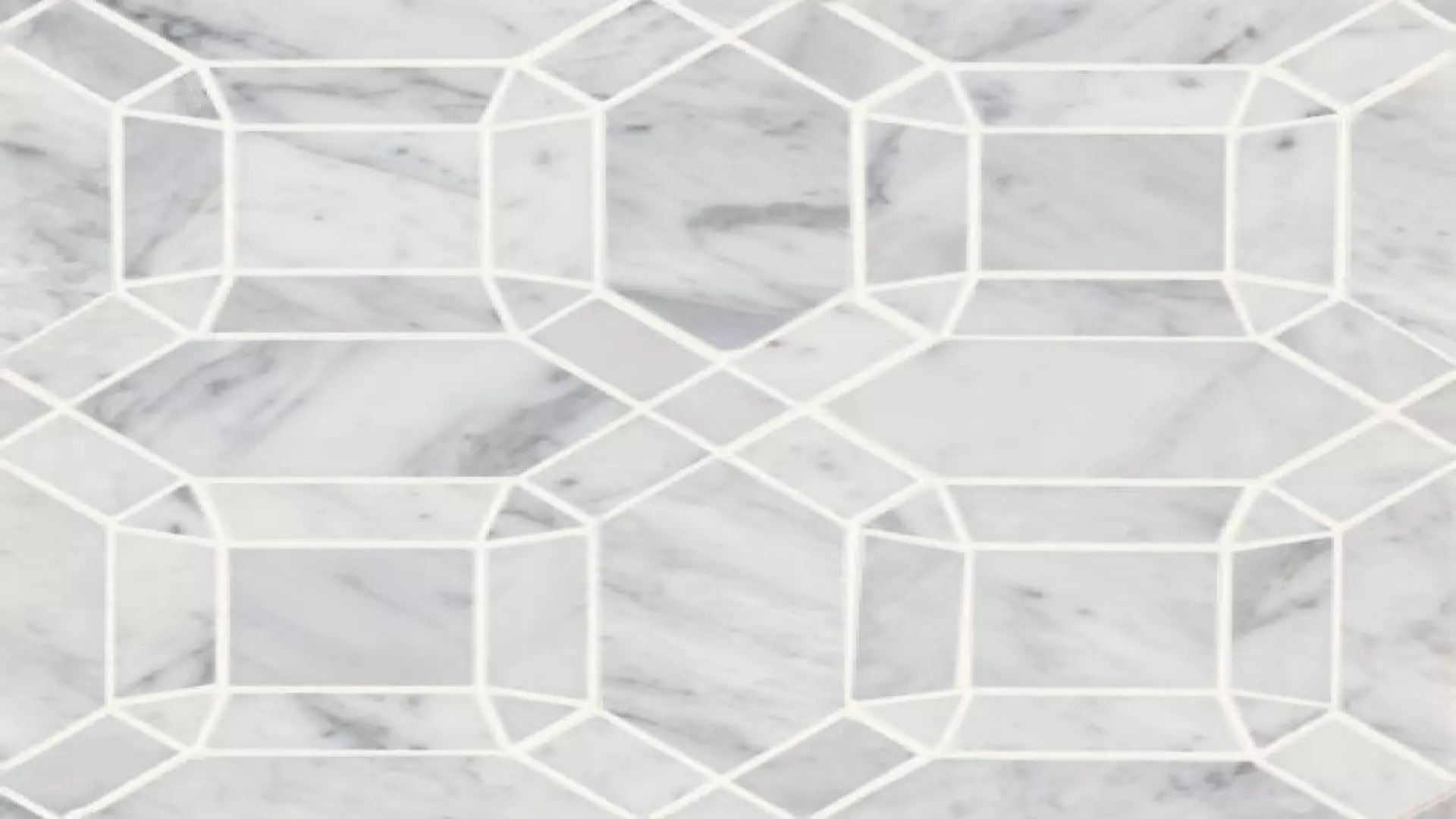 Monet Honed Marble Mosaic 1 Tile In White Carrara material