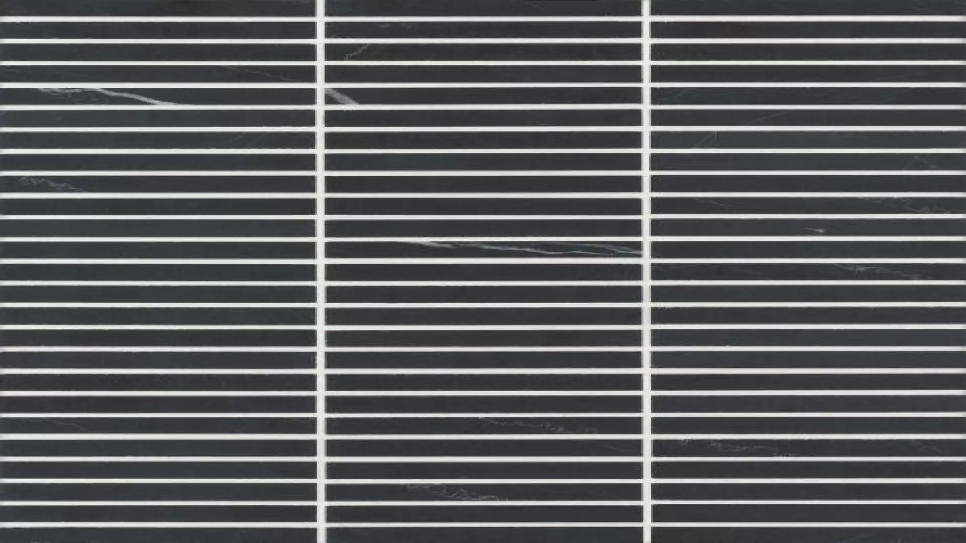 Monet Honed Marble Mosaic 3 Tile In Nero Marquina material