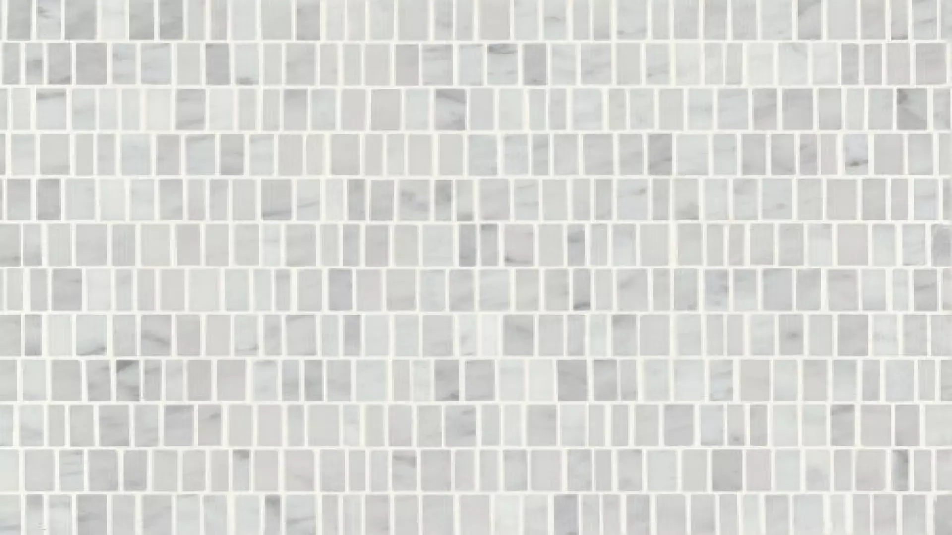 Monet Honed Marble Mosaic 7 Tile In White Carrara material