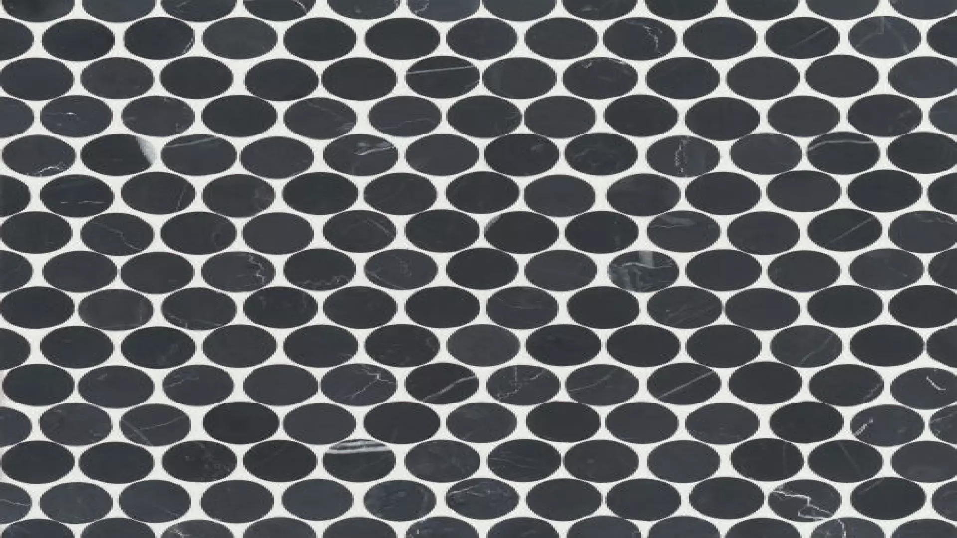Monet Honed Marble Mosaic 8 Tile In Nero Marquina material