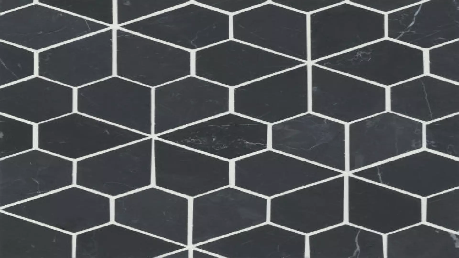 Monet Honed Marble Mosaic 9 Tile In Nero Marquina material