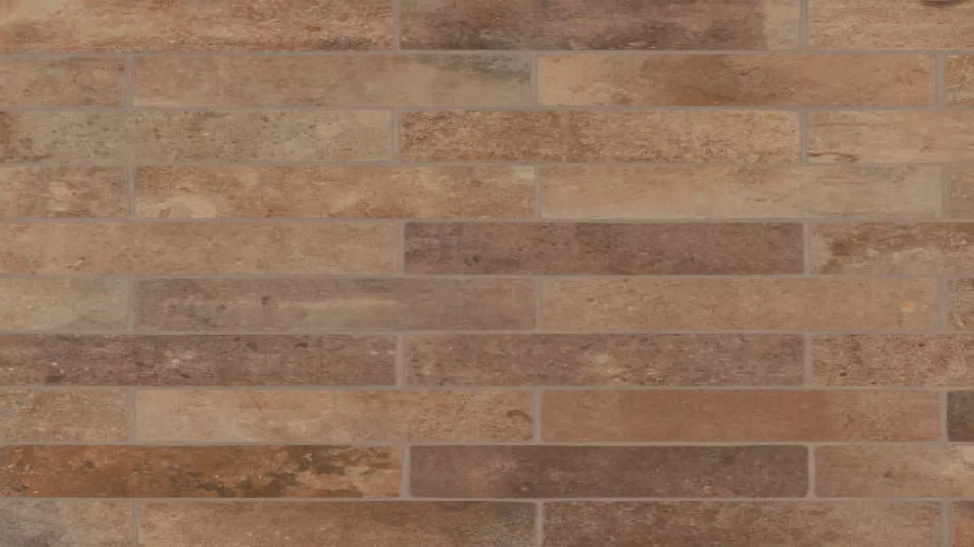 Montana 2.25" X 10" Matte Brick-Look Porcelain Field Tile In Bitterroot material