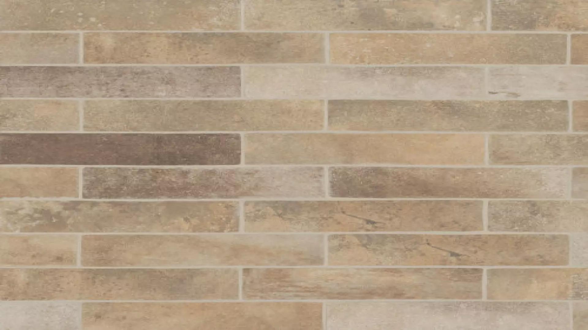 Montana 2.25" X 10" Matte Brick-Look Porcelain Field Tile In Flathead material