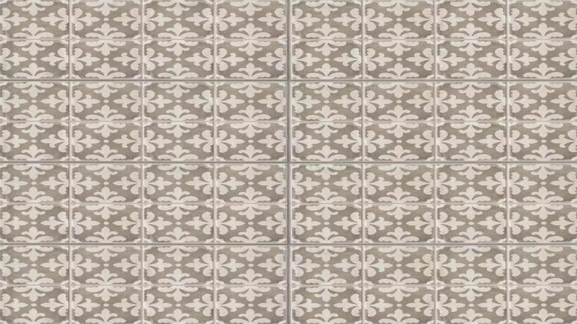 Palazzo 12" X 24" Decorative Tile In Vintage Grey Florentina material