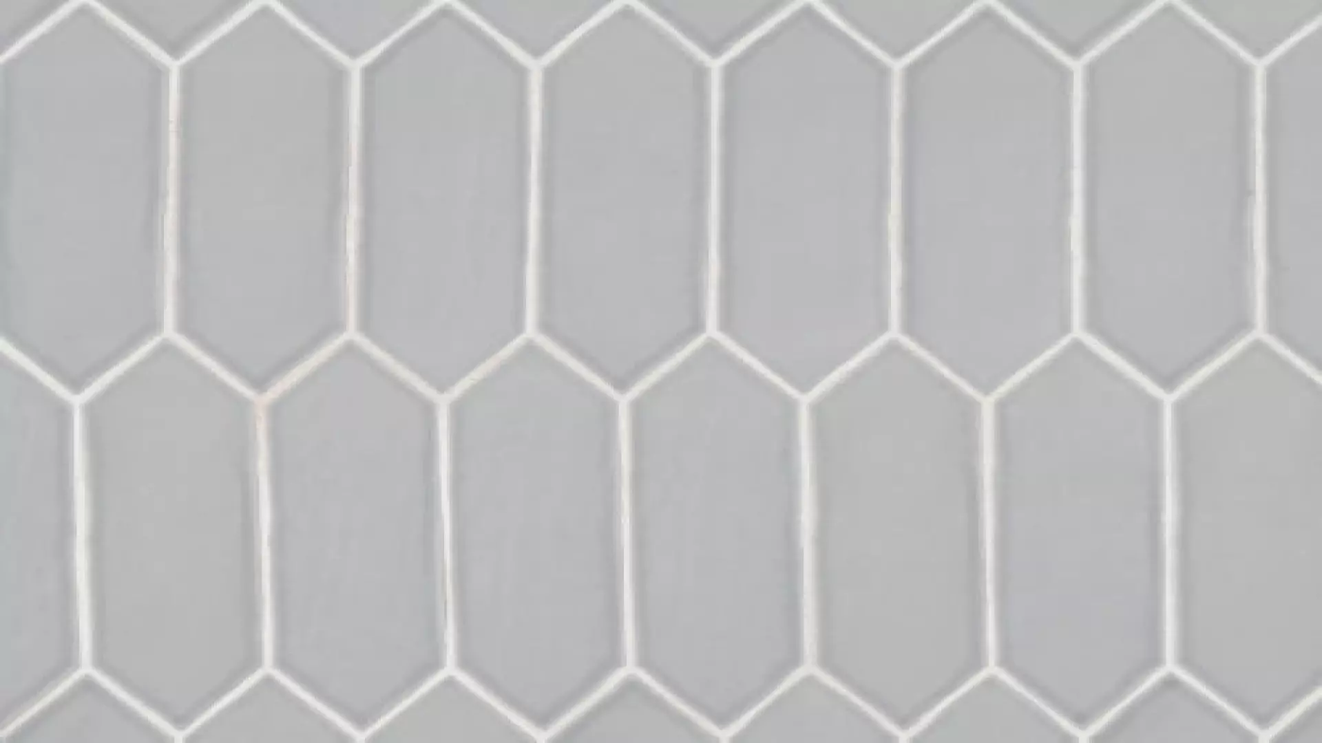 Reine 3" X 12" Picket Pattern Matte Ceramic Wall Tile In Grey material