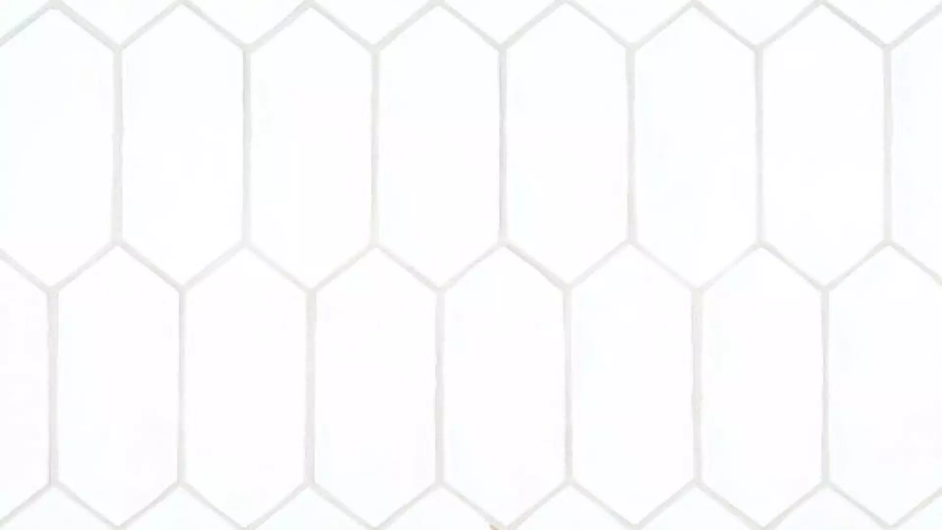 Reine 3" X 12" Picket Pattern Matte Ceramic Wall Tile In White material