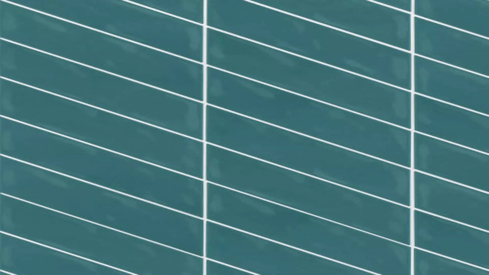 Sorrento 2.5" X 10" Right Chevron Glossy Ceramic Wall Tile In Turchese material