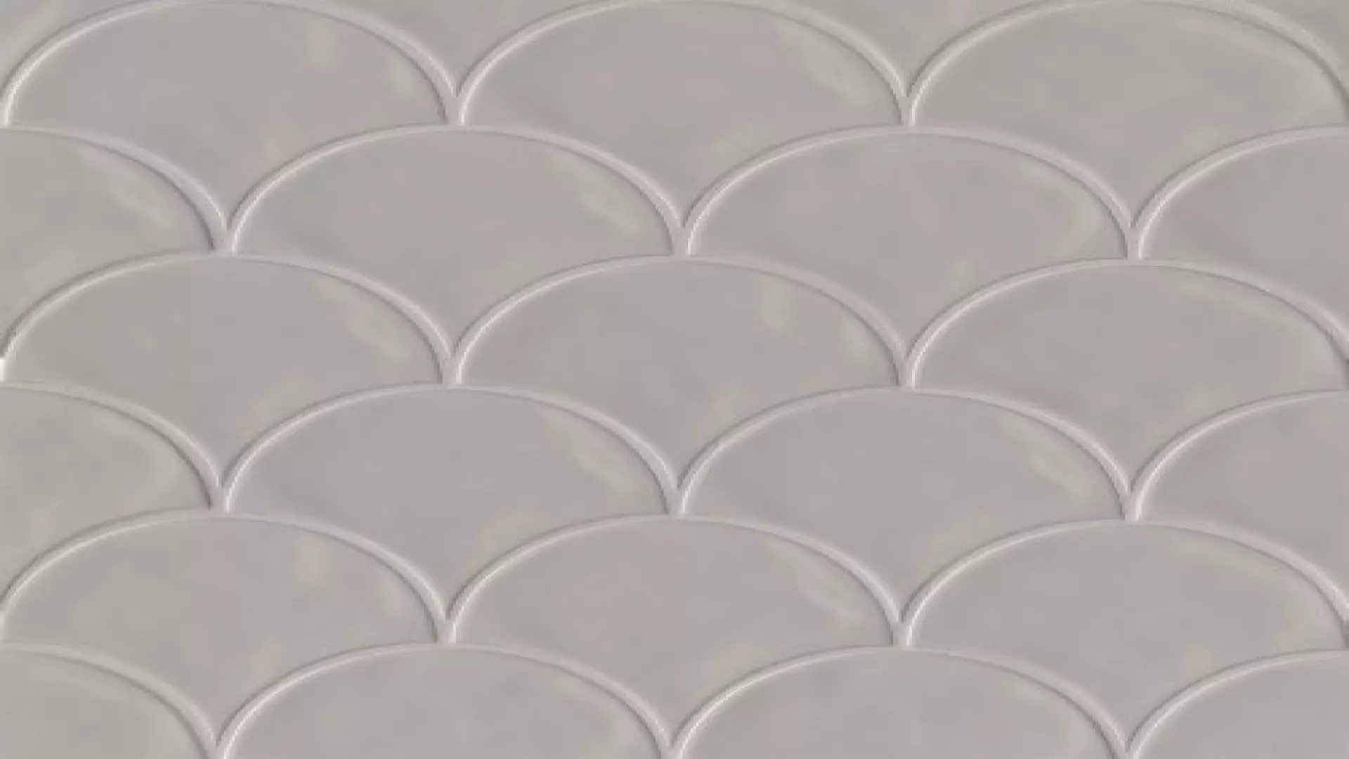Sorrento 6" X 7" Wave Ceramic Wall Tile In Fiore material
