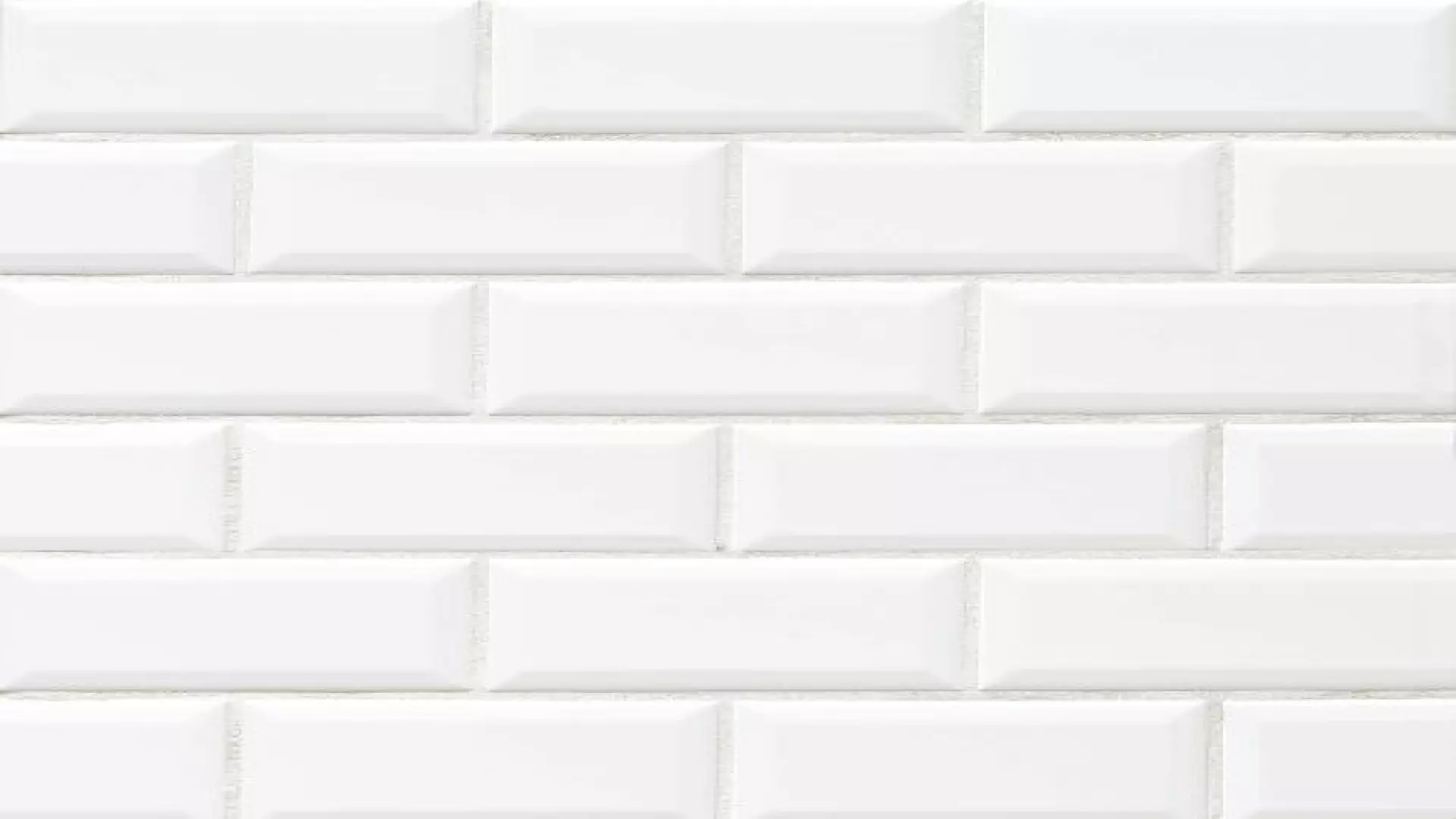 Traditions 3" X 6" Beveled Glossy Ceramic Tile In Ice White material