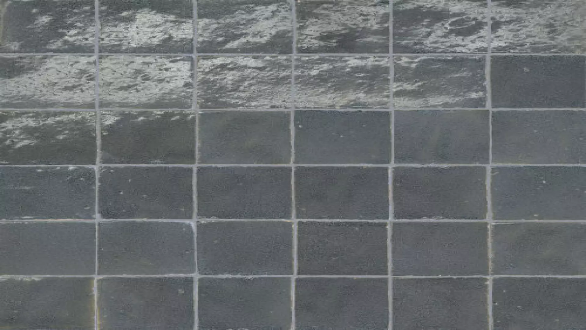 Zagora 2" X 2" Glossy Zellige Mosaic Tile In Charcoal material