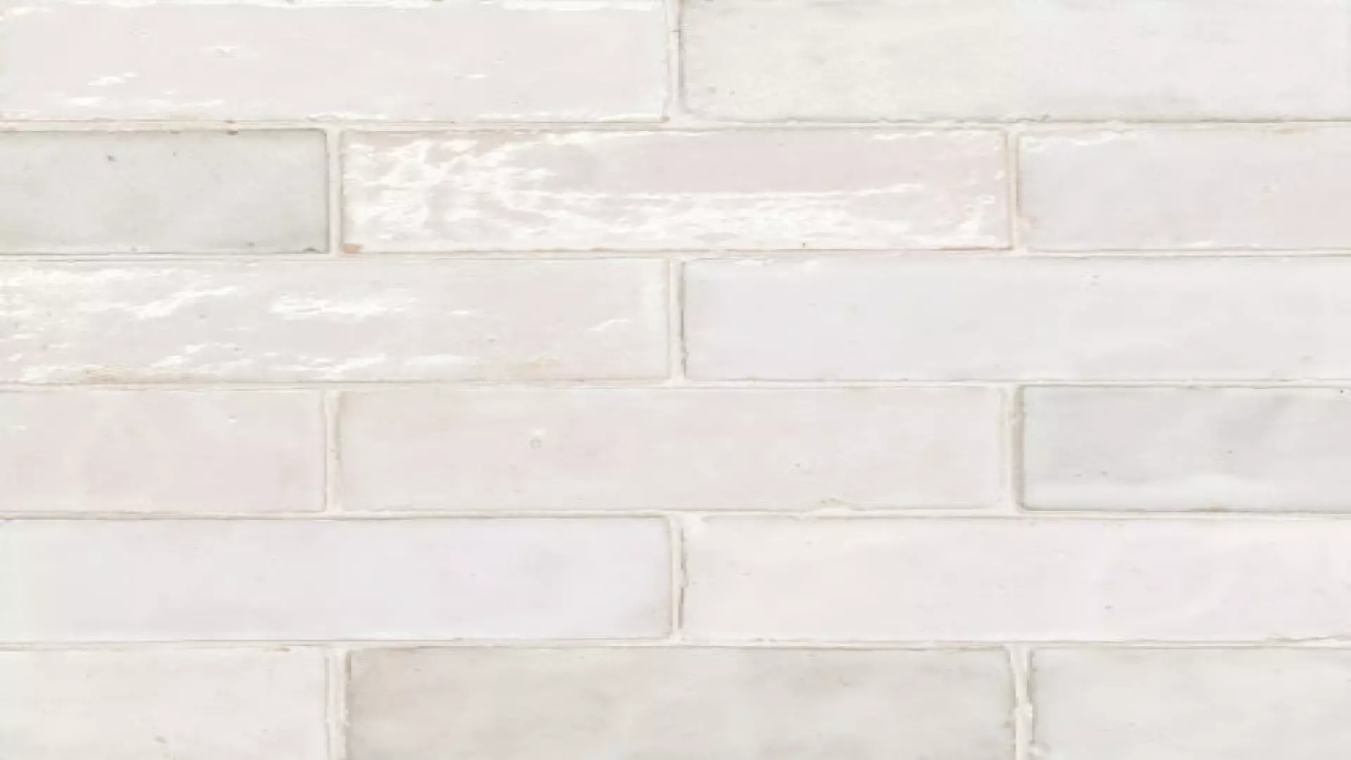Zagora 2" X 6" Glossy Zellige Field Tile In Blanc material