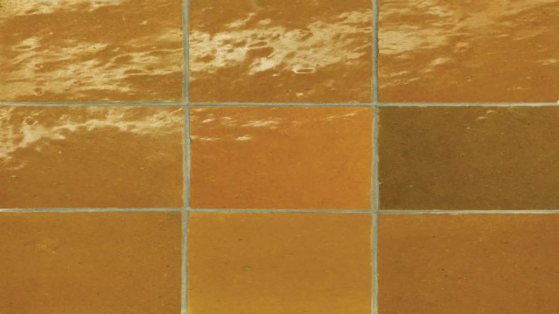 Zagora 4" X 4" Glossy Zellige Field Tile In Caramel material