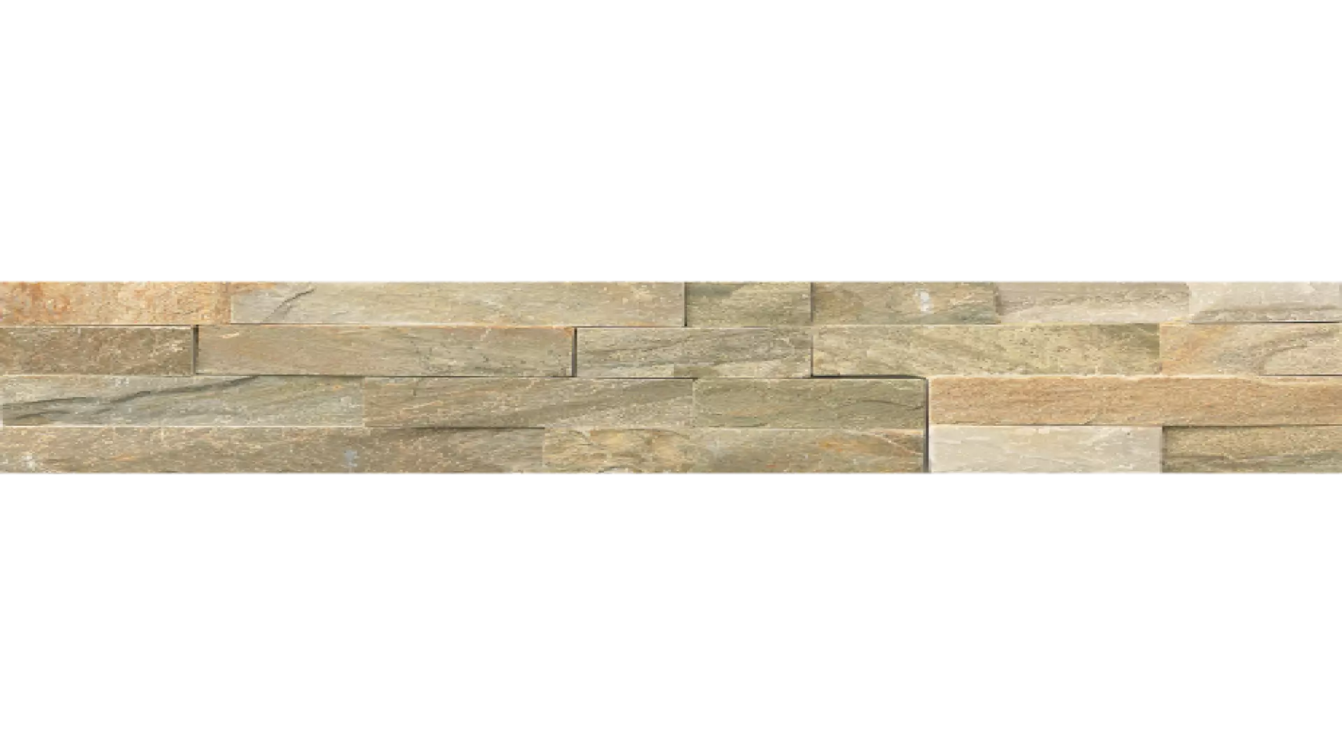 Amber Gold 6" X 24" Natural Cleft Slate Ledger Corner material