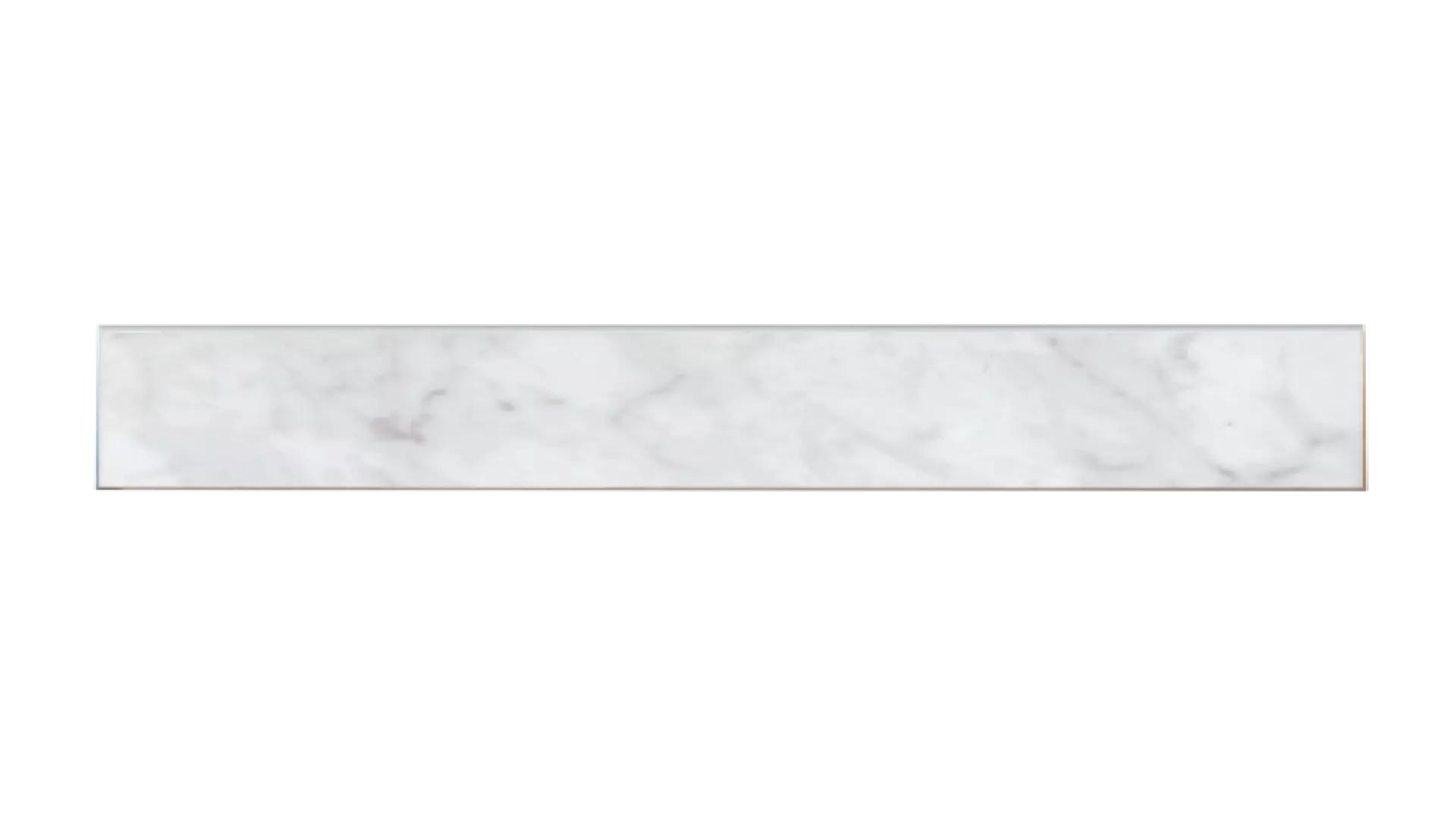 Classic 2.0 3" X 12" Trim In Bianco Carrara material