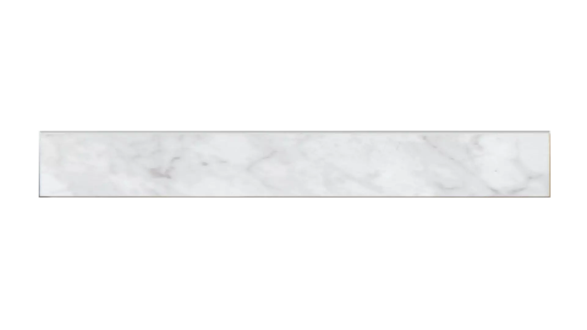 Classic 2.0 3" X 12" Trim In Bianco Carrara material