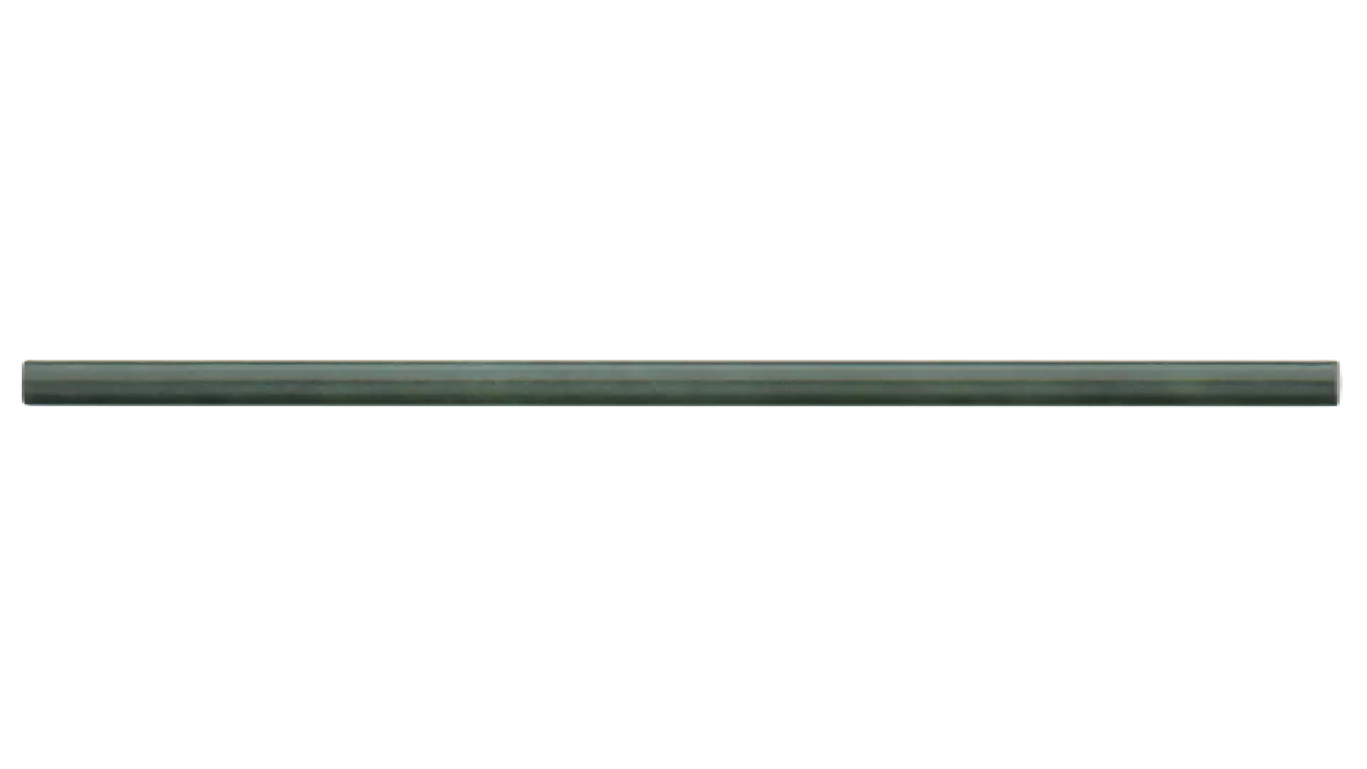 Cloe 0.5" X 8" Ceramic Jolly Miter Edge In Green material