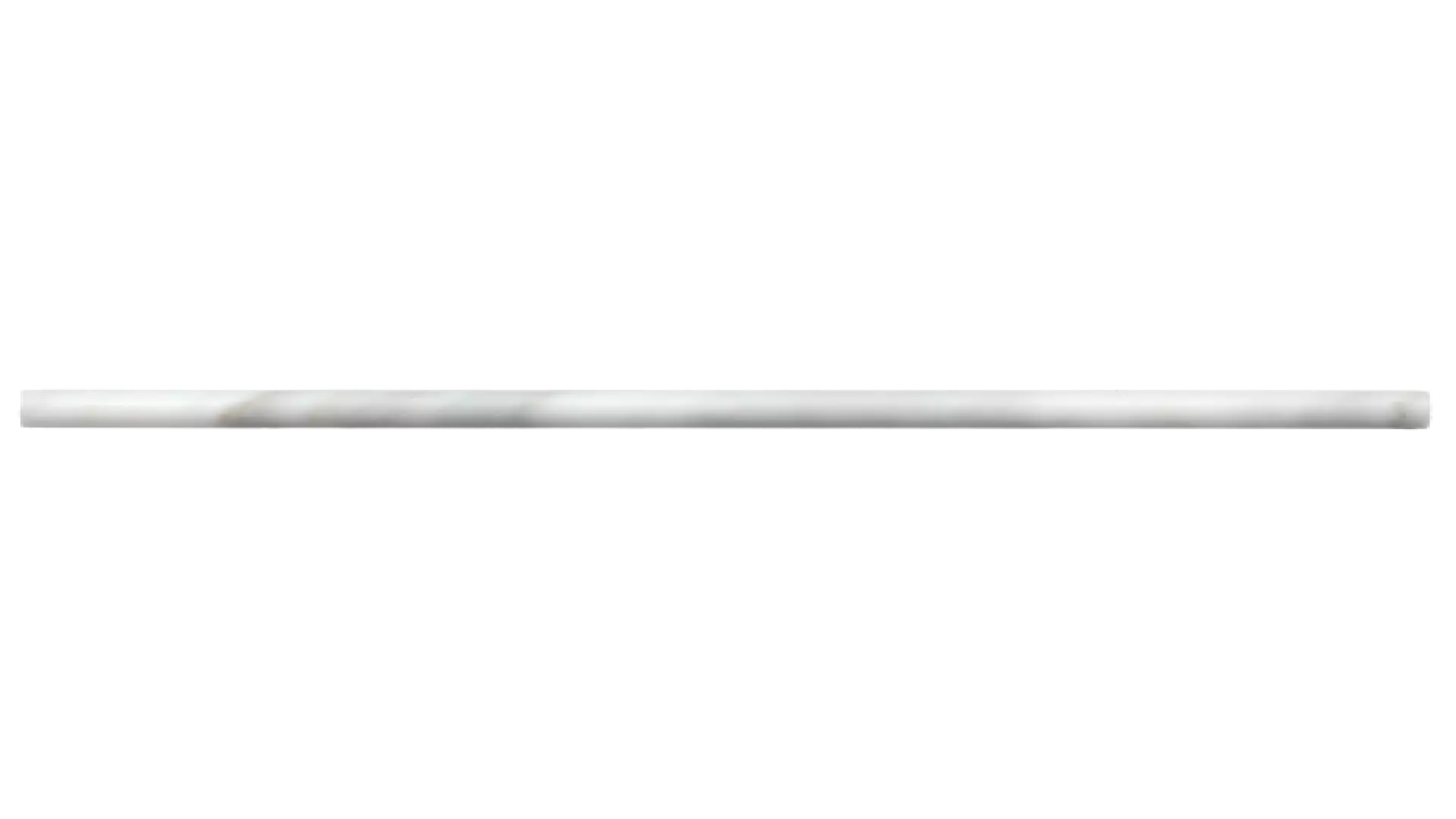 Monet .5" X 12" Honed Marble Trim In Oriental White material