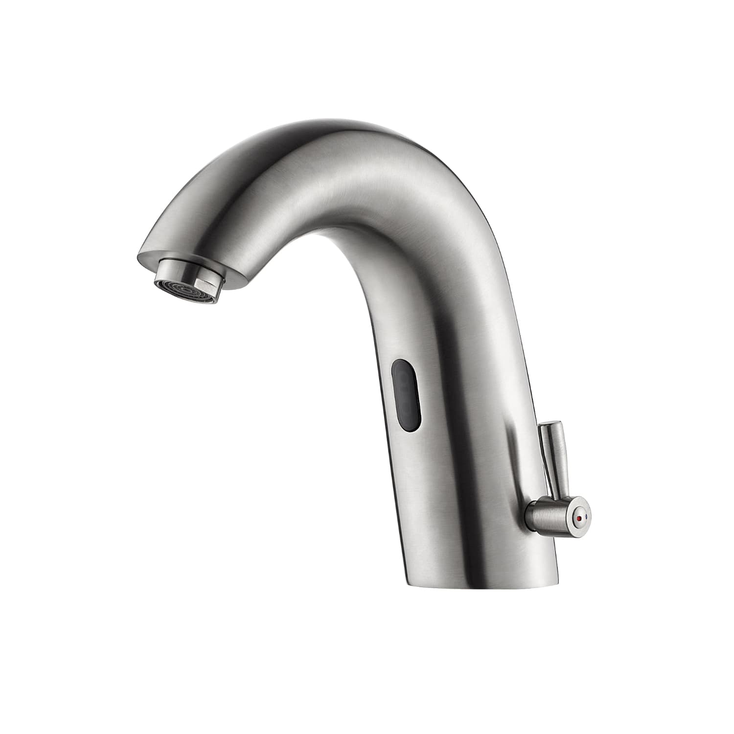 Vinnova Jumilla Automatic Sensor Touchless Single-Hole Satin Nickel Bathroom Faucet material
