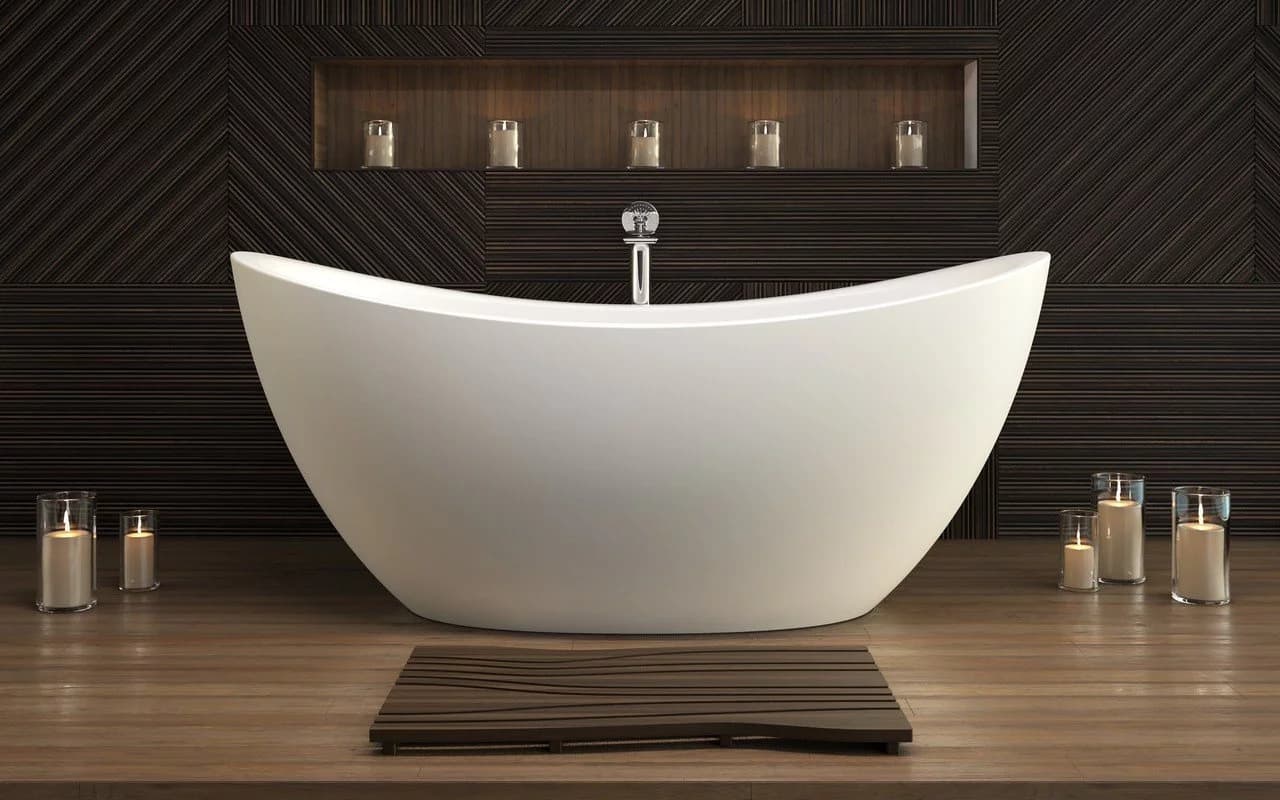 Aquatica Lillian Mini Freestanding DurateX™ Bathtub - High Gloss material