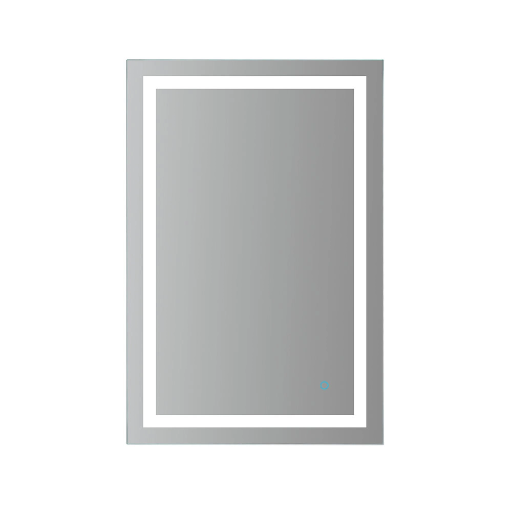 Luci 24x36 Inch LED Mirror with Memory Dimmer and Defogger material