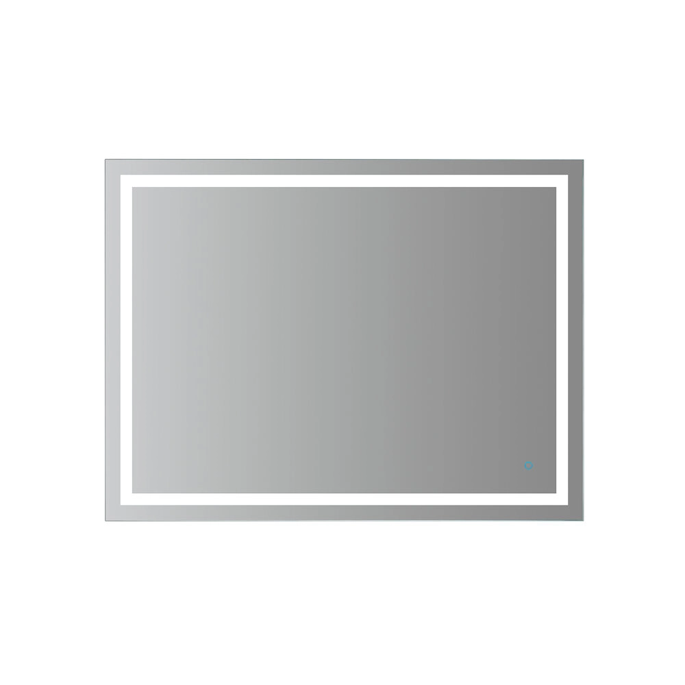 Luci 48x36 Inch LED Mirror with Memory Dimmer and Defogger material
