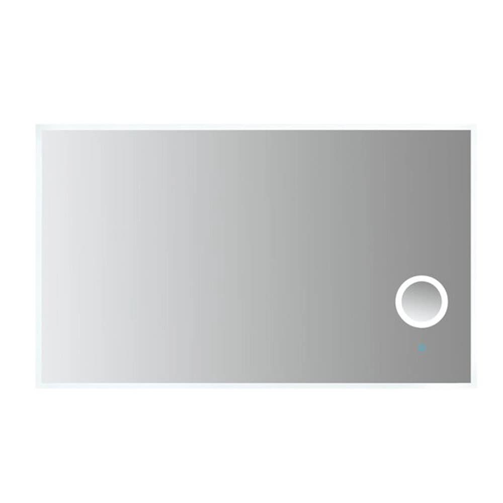 Moderna 60x36 inch LED Mirror with built in 3x Magnifying Mirror, Memory Dimmer and Defogger material