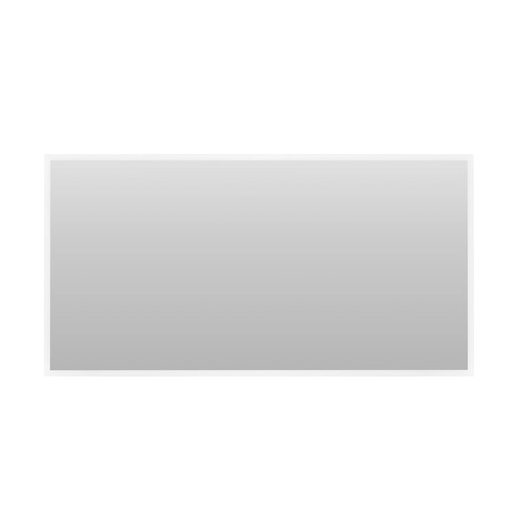 Romano 70x36 Perimeter Lighted Mirror with Dimmer and Defogger, Wall Switch Direct material