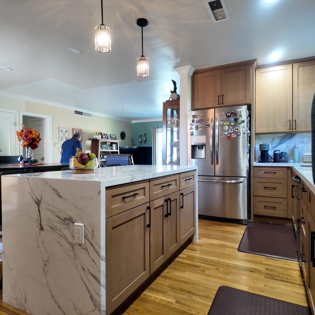 La Habra kitchen renovation featuring sleek finishes and upgraded appliances