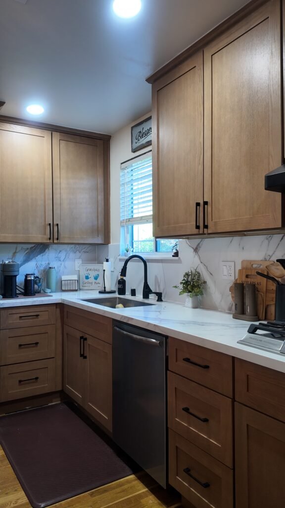 La Habra kitchen renovation featuring sleek finishes and upgraded appliances
